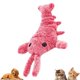 thumbnail image 1 of Juguetes para Perros con Forma de Langosta Flexible, Juguete Interactivo de Langosta Saltadora de Felpa, Juguete para Mascotas en Movimiento Activado por Movimiento, A, 1 of 1