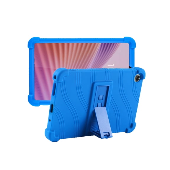 HYRACPO Silicone Case for Lenovo Tab One 8.7 inch, Soft Flexible Shockproof Protective Tablet Cover, Anti-Scratch & Lightweight Slim Design-Blue