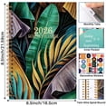 thumbnail image 2 of TIELUTT Year Floral Design Academic Planner Organizer with Monthly Weekly Daily Scheduling Pages for Goals And Cute Notebooks for Women Paper Divider Pretty Notebooks for Women Unlined Spiral Small To, 2 of 7