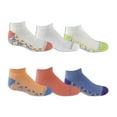 thumbnail image 3 of Fruit of the Loom Girls Low Cut Socks 6-Pack, Sizes S-L, 3 of 4