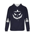 thumbnail image 5 of Atogsazn Mens Halloween Hoodies Casual Spooky Fleece Long Sleeve Pullover Sweatshirt Fall Clothing Tops 05-Navy XXXXL Fashion, 5 of 5