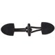 thumbnail image 5 of 12 Pares De Botón De Palanca De Cuerno de material cuero DIY Duffle Coat Fastener Hebilla Negro, 5 of 7