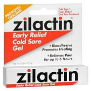 Zilactin Cold Sore Relief Gel