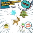thumbnail image 4 of Monstrate Paquete de 5 Galletas de Navidad Molde de Relieve Molde de Galletas de Caramelo Fiesta Pastelería Accesorio de Cocina Arcilla Type3 NO3, 4 of 6