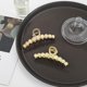 thumbnail image 3 of Clips de perlas, elegante tocado, clip de metal, clip para el cabello, parte posterior de la cabeza, temperamento, clip de tiburón, clip para el cabello (3 piezas), 3 of 5