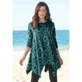 thumbnail image 4 of Roaman's Women's Plus Size Ultimate Handkerchief Hem Tunic, 4 of 5