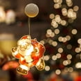 thumbnail image 1 of Luz de Ventana de Navidad Fernando Colgante de Año Nuevo Iluminado con LED Decoración de Papá Noel, 1 of 8