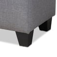 thumbnail image 4 of Baxton Studio Fera Tufted Fabric Ottoman with Storage in Gray, 4 of 11