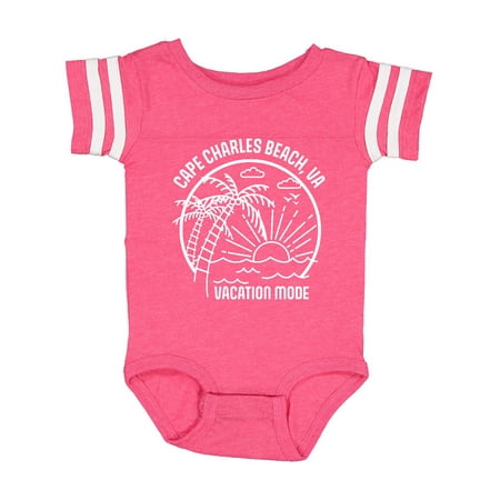 

Inktastic Summer Vacation Mode Cape Charles Beach Virginia Gift Baby Boy or Baby Girl Bodysuit