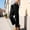 Black, variant on Women Trendy Pants Lounge Pants Ankle Women Fashion Solid Casual Trousers High Waist Pants Long Pants with Pockets Wine 2X