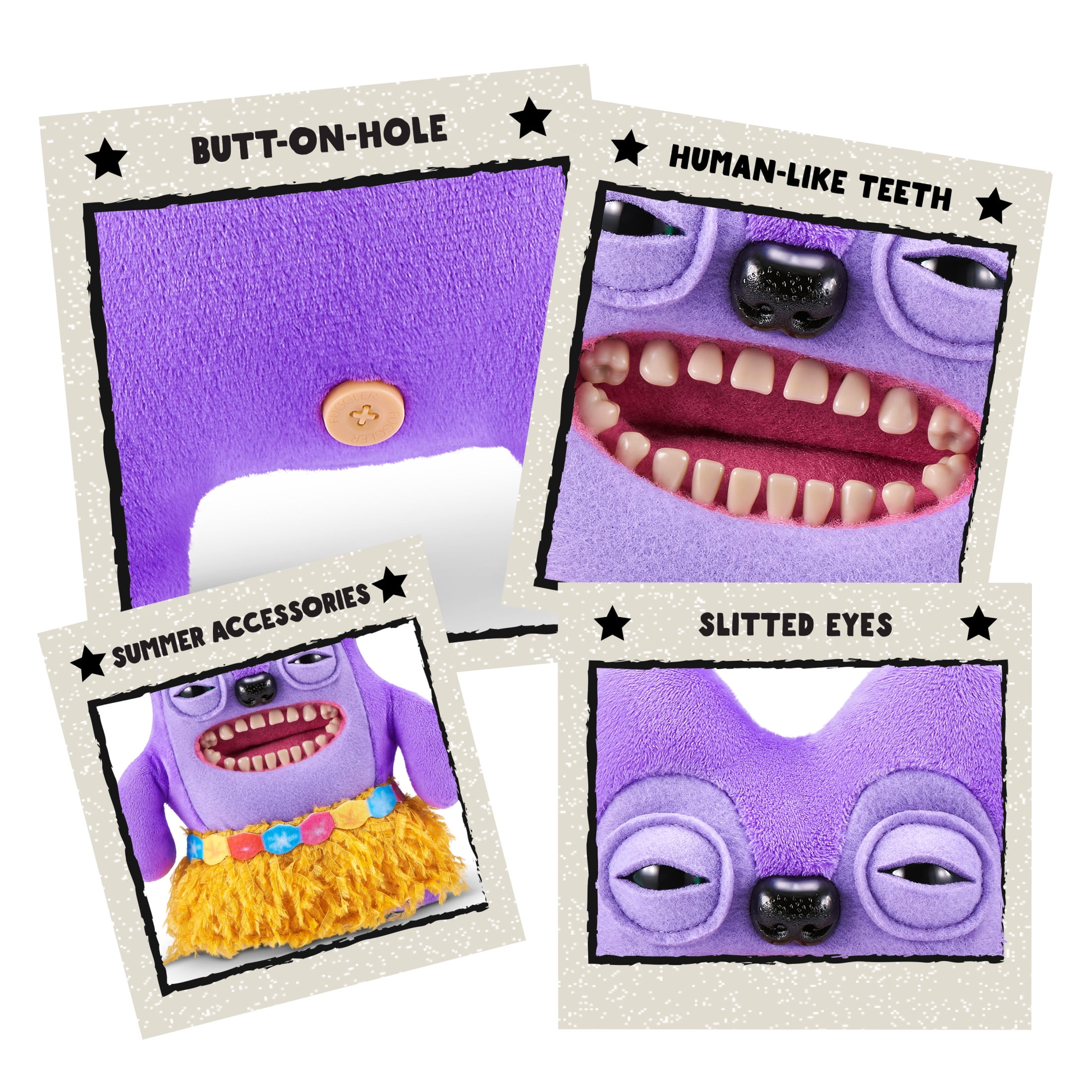 Fuggler Vacay Vibes 9 inch (Greedy Grinner), Funny Ugly