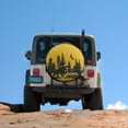 thumbnail image 5 of Camper Spare Tire Cover 15 Inch Dinosaur Trailer Wheel Tire Cover Waterproof Sun Protection Camper Gifts for Camper Trailer Truck SUV Universal, 5 of 8