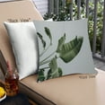 thumbnail image 1 of Ahgly Company Color Focus Green Outdoor Throw Pillow, 18 inch by 18 inch, 1 of 6