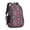Paisley and Floral-2, variant on Paisley and Floral Red Pattern Cute School Backpack Bag with Padded Back and Adjustable Shoulder Straps 16.9 X 12.6 X 5.9 Inches