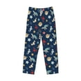 thumbnail image 4 of Goofa Sea Creatures Printed Soft Pajama Pants for Men, Wide Leg Comfy Casual Lounge Yoga Pants-X-Large, 4 of 9