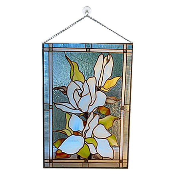 Gallery Glass Privacy Window Promoggpw22, 4 Piece Stained Glass Pattern Pack for