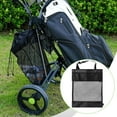 thumbnail image 1 of Bolsa organizadora de malla para carrito de golf, red de picnic para golfistas, cesta de malla, botella de agua, pelotas de golf, bolsa reutilizable, 1 of 8