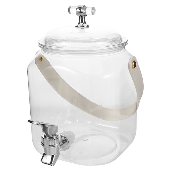 ELAYARD Portable Plastic Beverage Dispenser with Spigot Large Capacity for Juice and Water
