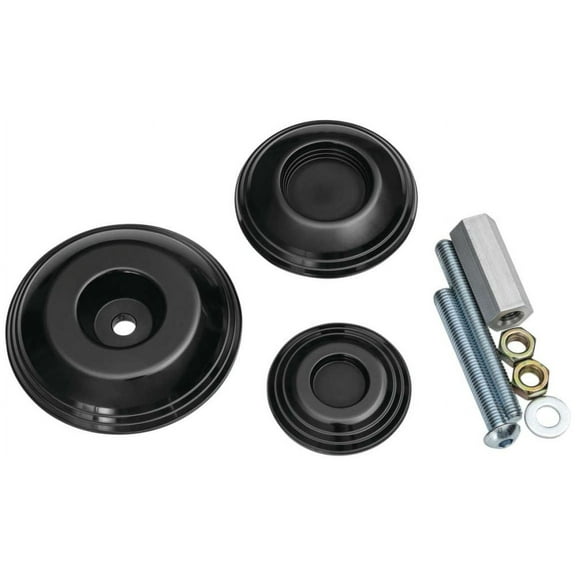 Kuryakyn Lodestar Black Rear Axle Sliders (3805)