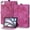 Hot Pink, variant on DWaybox Case for iPad Air 13 (2026) 13.0 inch A3462 - Cute Cartoon Embossed PU Leather Folio Shockproof Cover with Adjustable Kickstand & Card Slots -Purple