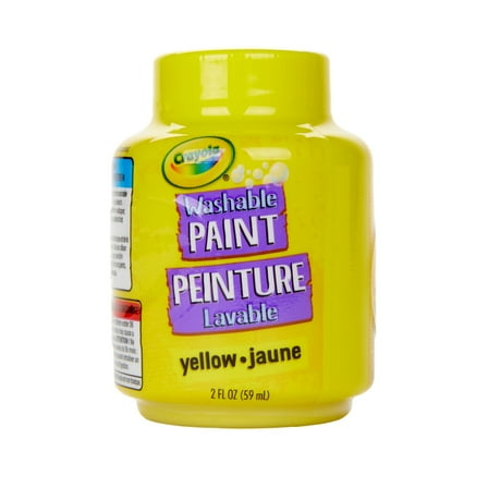 Crayola® Washable Paint, 2 Oz, Yellow