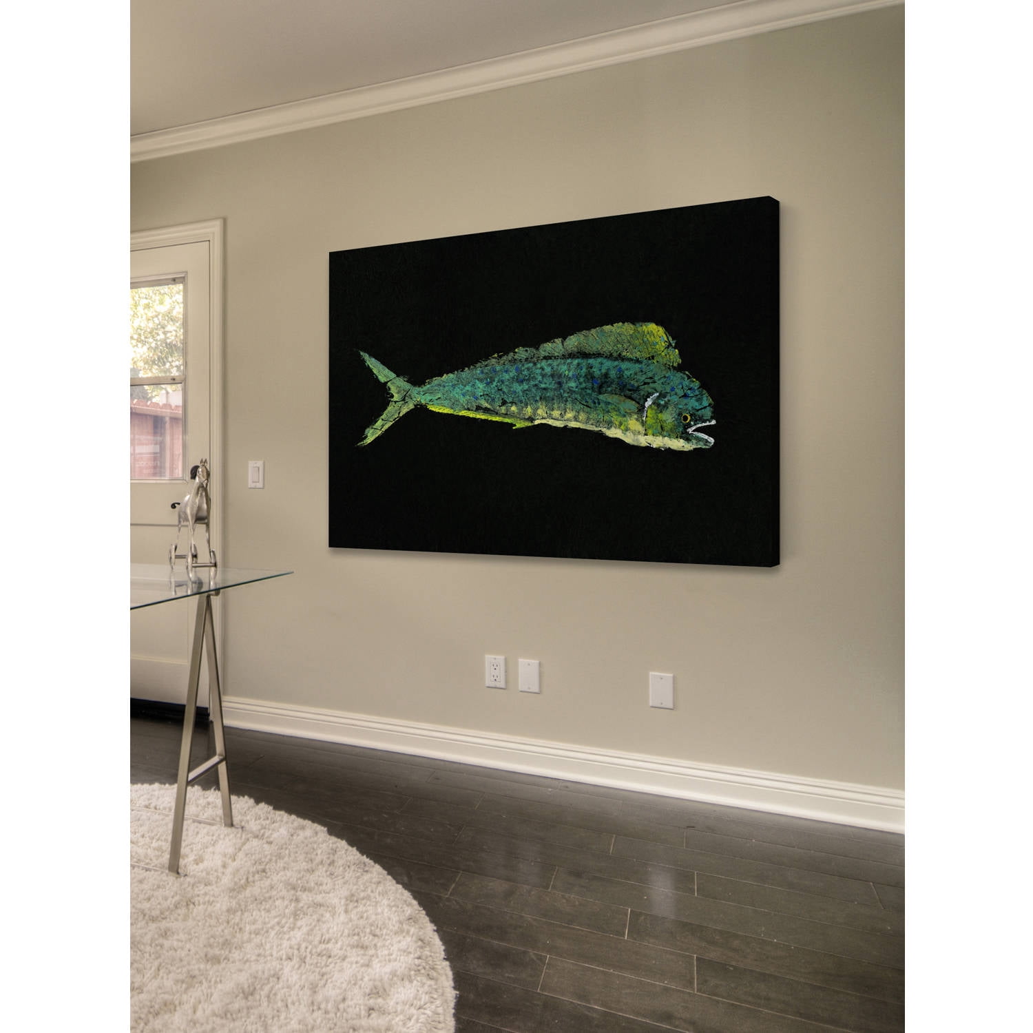 Marmont Hill "Dorado" by Warren Sellers Painting Print on Wrapped Canvas