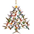 thumbnail image 4 of Hummingbird Ornament - Acrylic, Double-Sided, Sublimation-Printed for Christmas & Home Decor Gift, 4 of 5