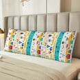 Cauagu Funny Farm for Long Body Pillowcase 1 PCS,Soft Long Pillow Cover