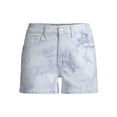 thumbnail image 6 of Jordache Vintage Women's Cindy Triple Needle High Rise Shorts, 6 of 6
