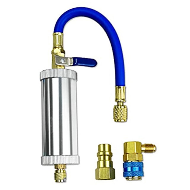Kit De Inyector De Tinte De Aceite De CA, Inyector De Aceite De Aire Acondicionado De Refrigeración R12 R134A Para Automóvil