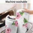 thumbnail image 5 of Pioneer Flower Floral Print Pattern Bathroom Rugs Mat, Non Slip Microfiber Bathroom Rug with Rubber Backing, Soft Mats for Bathroom Floor Tub Shower, 20"x32", 5 of 5