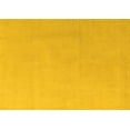 thumbnail image 1 of Ahgly Company Indoor Rectangle Solid Yellow Modern Area Rugs, 2' x 5', 1 of 4