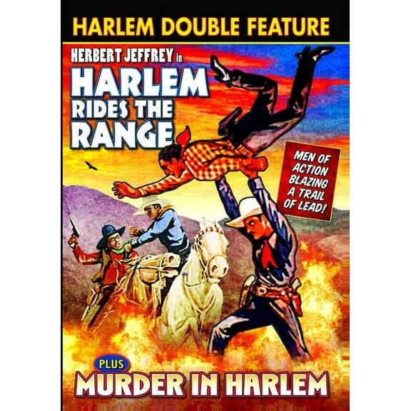 Harlem Rides the Range / Murder in Harlem (Harlem Double Feature) (DVD), Alpha Video, Drama