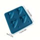 thumbnail image 4 of Shark Silicone Ice Mold, Novelty Cute Shark Gifts, Ocean Sharks Silicone Molds Sea Fish Ice Cube Makers 4 Cavatity, Sharks Shaped Icecube Molds for Whiskey, Cocktails, Juice, Coffee, 4 of 7
