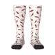 thumbnail image 1 of Fotbe Chili Calcetas Divertidas Estampadas para Hombre y Mujer, Calcetas de Algodón hasta la Rodilla para Caminar, Correr, Enfermería y Embarazo, 1 of 6