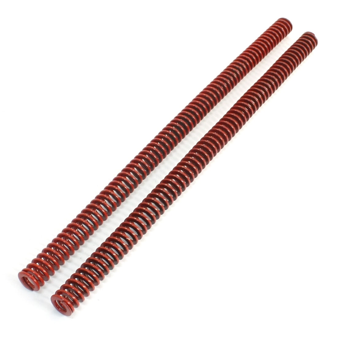 Red Chromium Alloy Mould Flat Wire Compression Spring 12mmx6.5mmx300mm