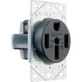 thumbnail image 1 of 3894CC6 Flush Mount Range Outlet, Black, 1 of 1