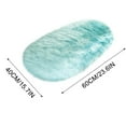 thumbnail image 2 of Christmas Saving Clearance! Sruiluo Faux Sheepskin Area Rugs for Bedroom Shaggy Plush Floor Carpet Bedside Rugs, Super Soft, Non-Slip, Quick-Drying, Room Decor, Camel, 23.6x15.7, 2 of 8