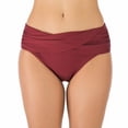 thumbnail image 4 of IDALL Bikini Sets Bathing Suit Hanging Neck Lace Up Separate Swimsuit Conservative Swimsuit Hot Spring Seaside Solid Color Bikini Hard Cup Two Piece Swimsuit Womens Swimsuits Womens Swimwear C 2XL, 4 of 6