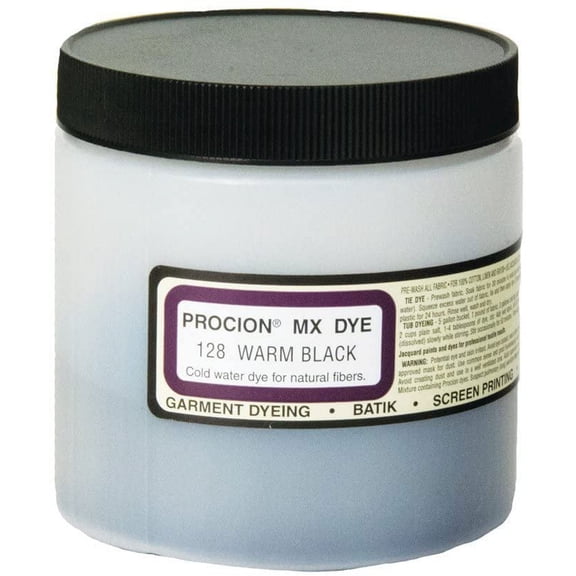 Jacquard Procion MX - Fiber Reactive Dye - 8 oz - Warm Black
