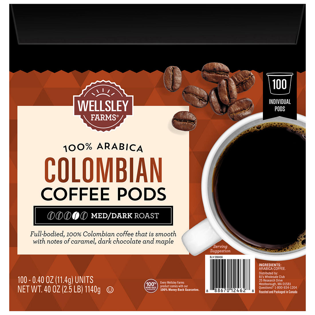 Wellsley Farms Coffee and Coffee Pods 