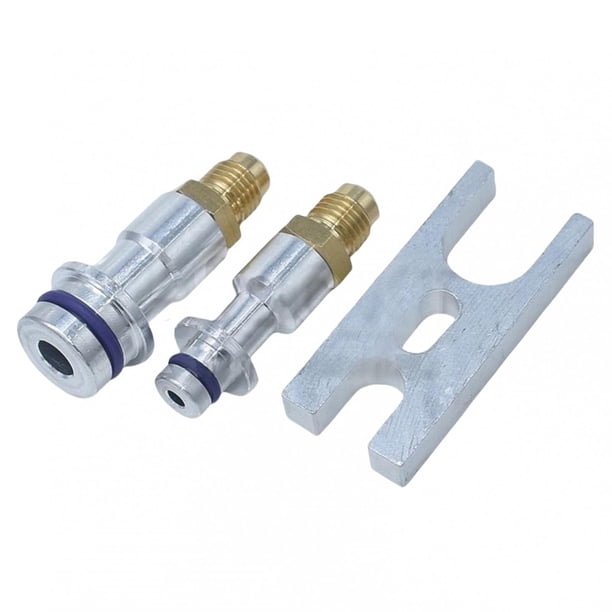 Tapón de fuga del condensador del aire acondicionado del coche. Práctico tapón para fugas del aire acondicionado del coche. Estilo A