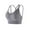 Gray, variant on Diufon Sports Bras for Women No Underwire Full Coverage Bras Solid Color Breathable Bras