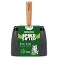 thumbnail image 3 of Pala para arena de gato XBX de acero inoxidable con mango de madera, 3 of 9