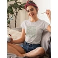 thumbnail image 2 of Positive Thinking More Energy T-Shirt Women -Image by Shutterstock, Female 3X-Large, 2 of 4