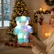 thumbnail image 5 of Oso de peluche con lazo brillante que cambia de color. Adorable juguete de peluche para niños y niñas. Regalo perfecto para Navidad o cumpleaños., 5 of 7