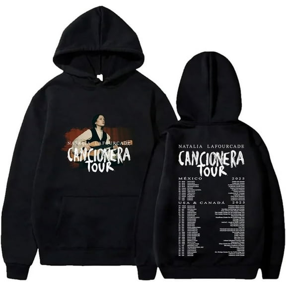 Natalia Lafourcade Cancionera Tour 2025 Merch Hoodie Pockets Drawstring Unisex Hooded Sweatshirt Fashion Clothing