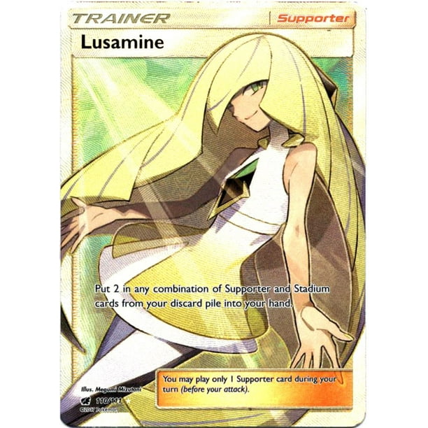 Pokemon Crimson Invasion Lusamine 110 Walmart Com Walmart Com
