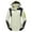 White, variant on Levmjia Women's 3-in-1 Detachable Hooded Jacket Twill Hiking Windbreaker Convertible Workwear Outdoor Coat Lightweight Water-Resistant Parka Multi-Functional Trail Jacket M-3XL