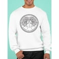 thumbnail image 2 of Medusa Gorgon. Sweatshirt Men -Image by Shutterstock, Male 3X-Large, 2 of 4